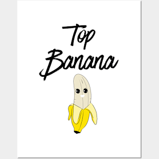 Top banana mens t shirt design kawaii Posters and Art